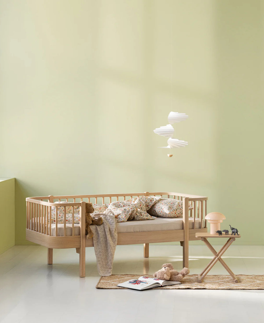 Wood Junior Dagbed Wit/Eiken