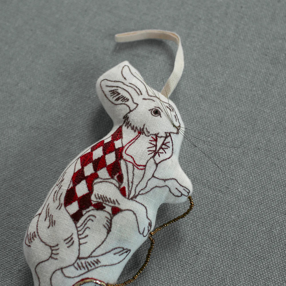 Handsome Hare Ornament