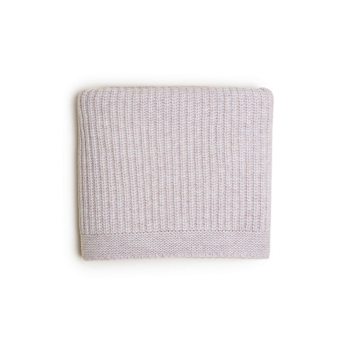 Hvid Kiki Blanket Soft Beige – merino lambswool baby blanket