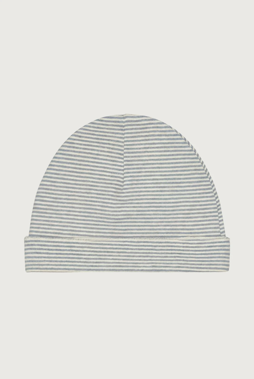 Baby Beanie Stone Grey Cream