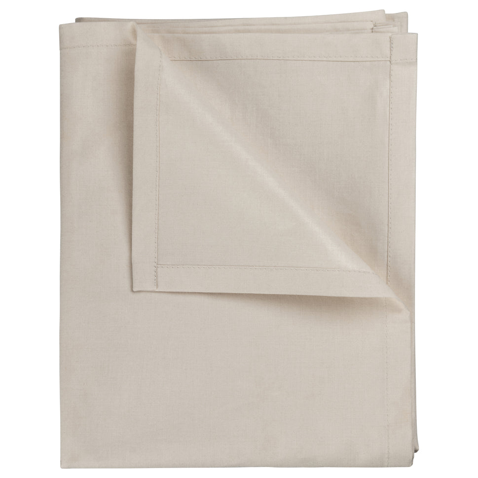 Cotton percale flat sheet by Annur for the Archive Store