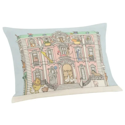 Satin Cushion Cover - Monceau Mansion