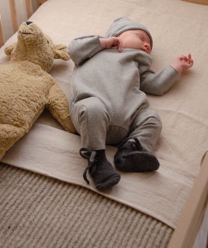 Abel Chunky Blanket Grey