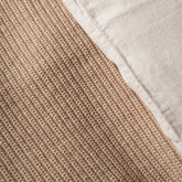 Abel Chunky Woolen Baby Blanket in Biscuit by Hazel & George for The Archive Store