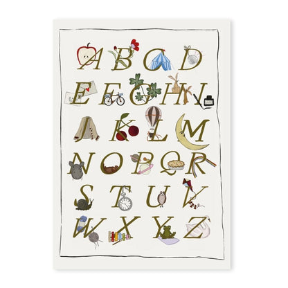 Alphabet Poster