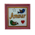 Amour Birds White Pink - Mini – product photo