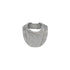 Baby Bib Grey Melange – product photo