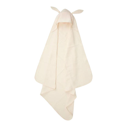 Bathcape Terry Creme Atelier Annur Archive Store Rabbit Ears Baby Cape Towel