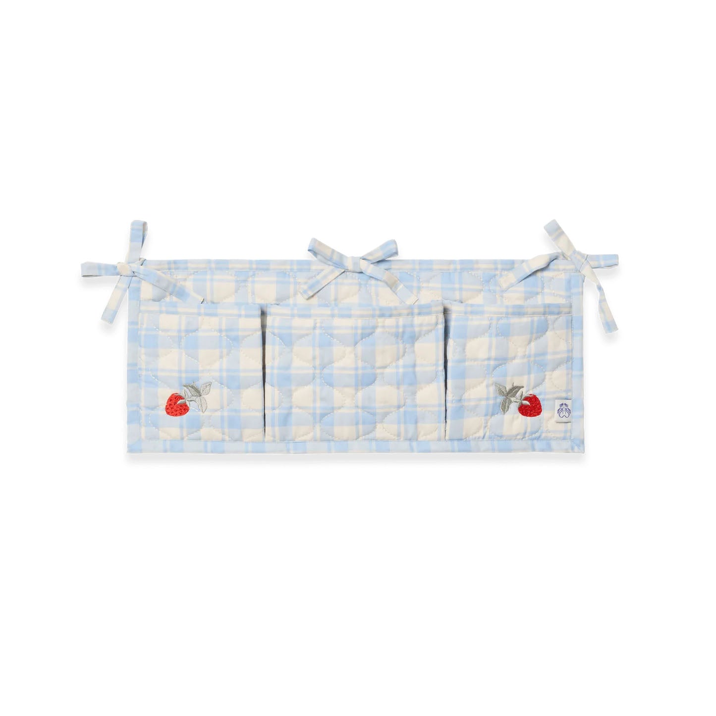 Bed Pocket Plaid Sky