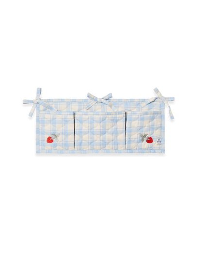 Bed Pocket Plaid Sky