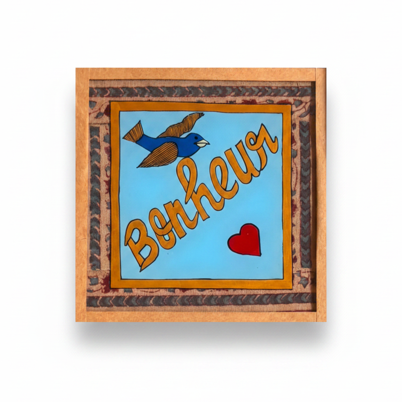 Bonheur Painting Liberty Blue