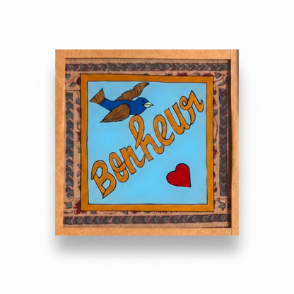 Bonheur Painting Liberty Blue