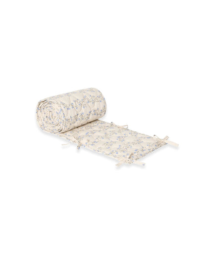 Quilted Crib Bumper Bell Flower – product photo