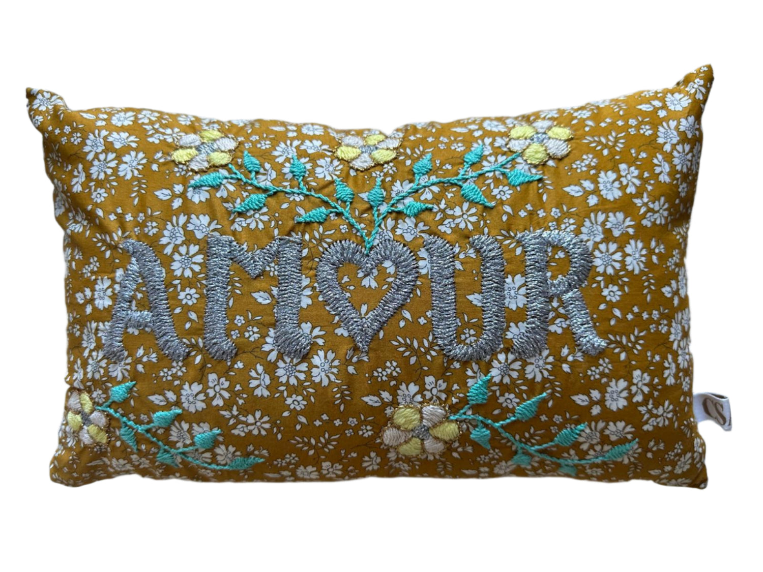 Amour Cushion Mini Mustard