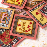 CSAO Love painting in Liberty Yellow print, The Archive Store