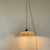 Poppy Pendant Lamp - Blanco lifestyle shot by Chamusquina