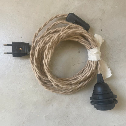 Poppy Pendant Lamp - Amber