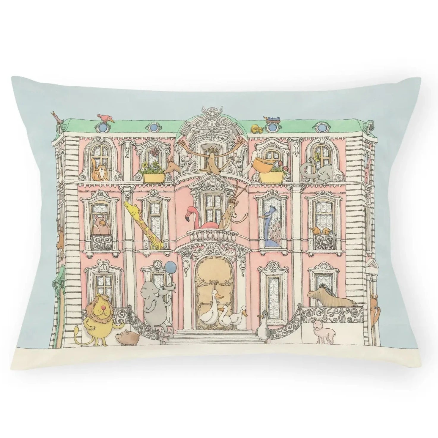 Satin Cushion Cover - Monceau Mansion