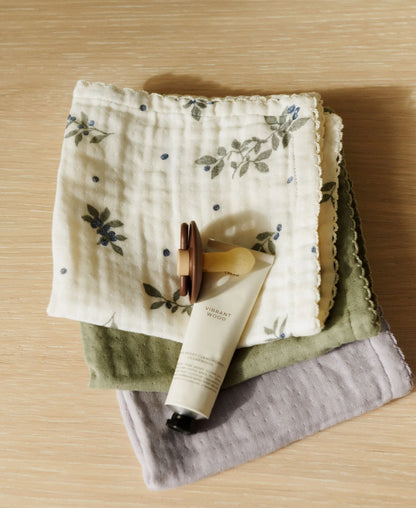 Wash Cloth 3-Pack Blueberries mix