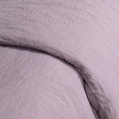 Linen Duvet Cover Dusty Lilac