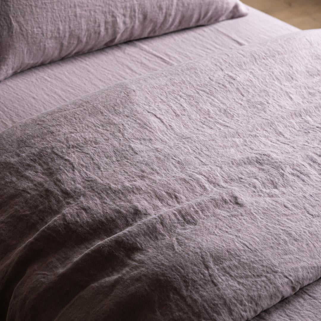 Linen Duvet Cover Dusty Lilac
