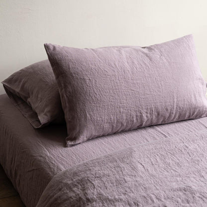 Linen Pillow Cover Dusty Lilac