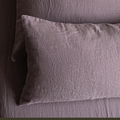 Linen Cushion Cover Dusty Lilac 30x40