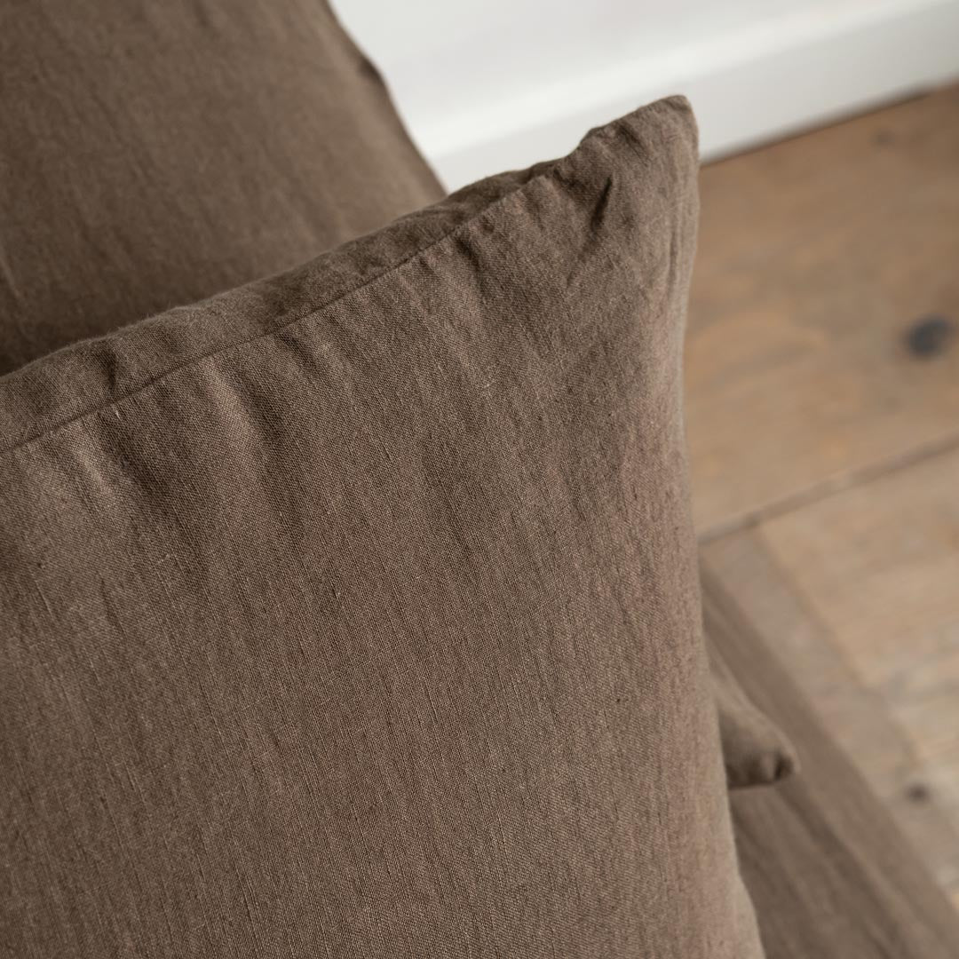 Linen Pillow Cover Mosswood