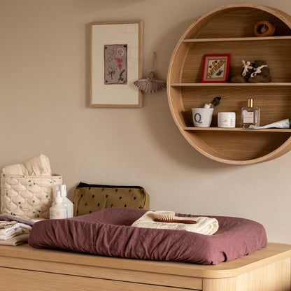 Linnen Aankleedkussenhoes Plume