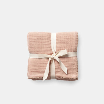 Muslin swaddle set van 3 Appleblossom