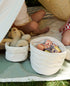 Kiki Basket by Dear April in the Mini Check print