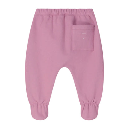 Bubblegum Pink baby pants with a pocket