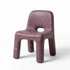 Speckled purple chair