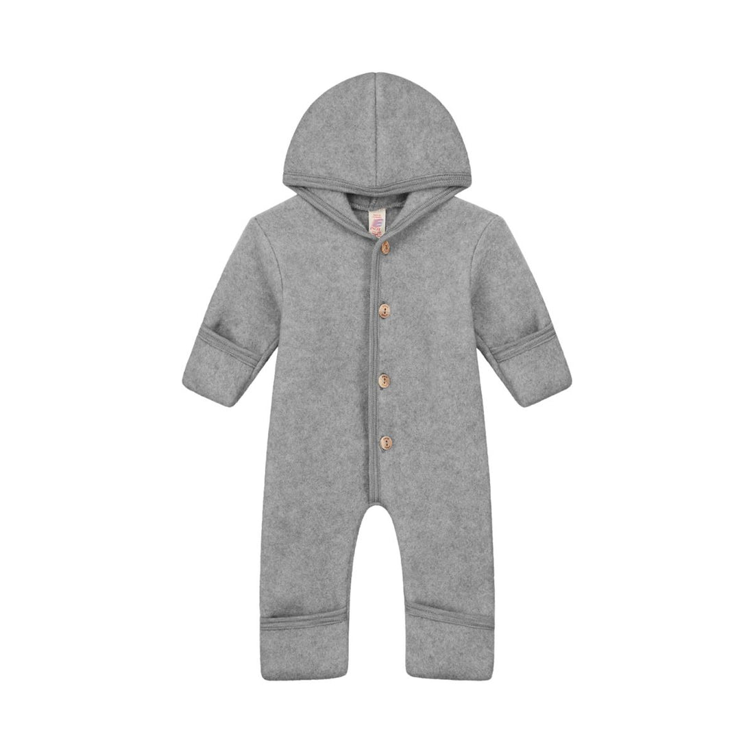 Merino Wool Baby Overall Grey Engel Natur The Archive Store