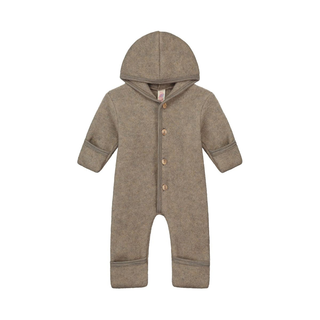 Merino Wool Baby Overall Walnut Engel Natur The Archive Store