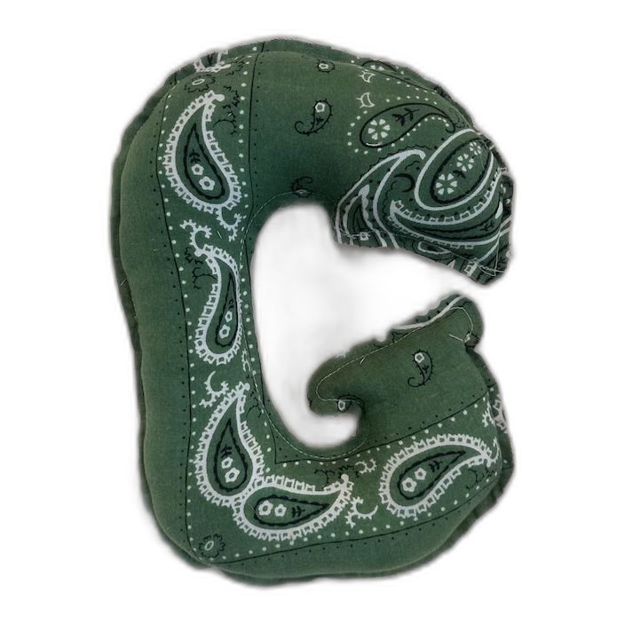 Stoffen Letter Bandana Paisley