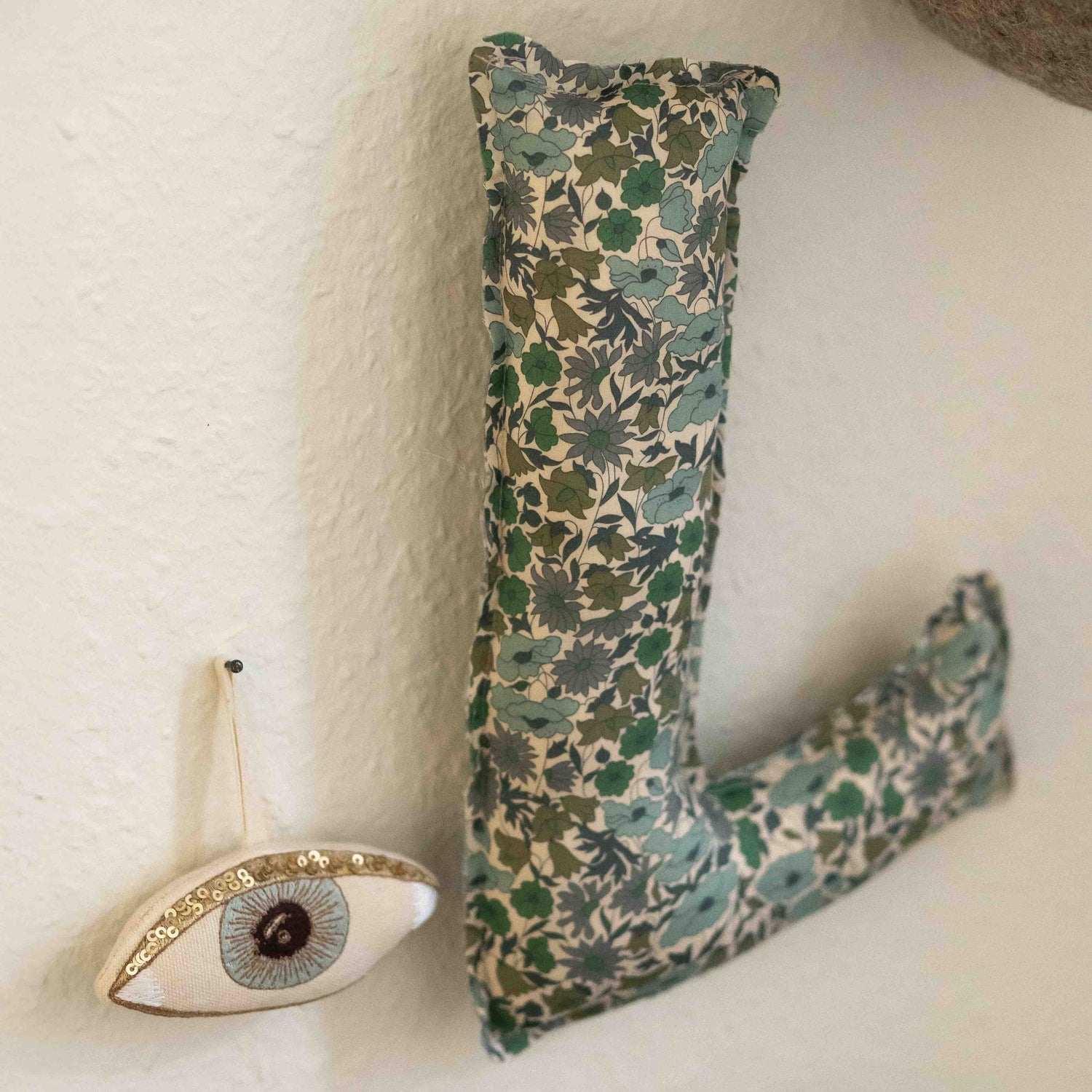 Fabric Letter Poppy &amp; Daisy