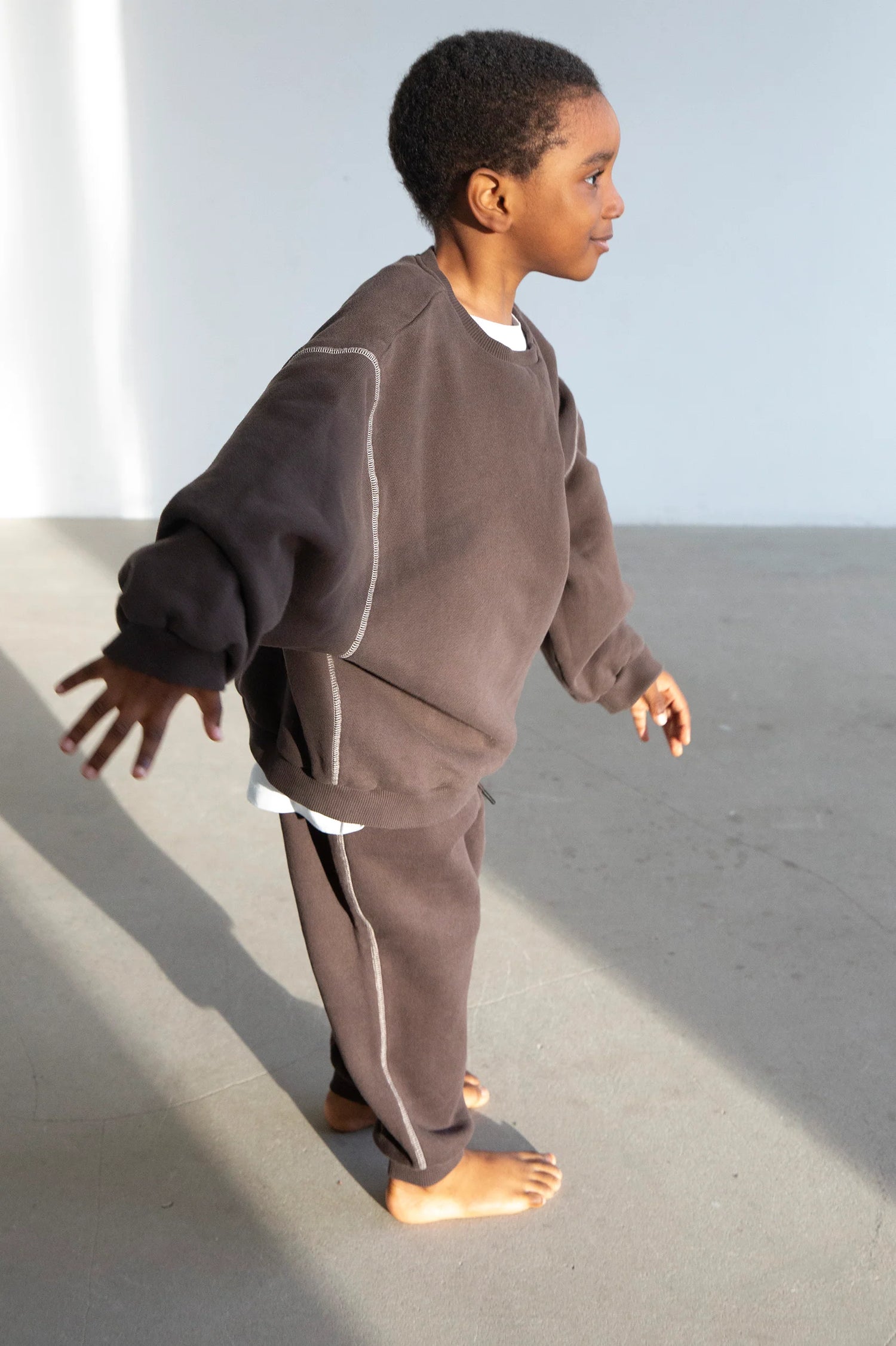 Ame sweatpants - Coffee