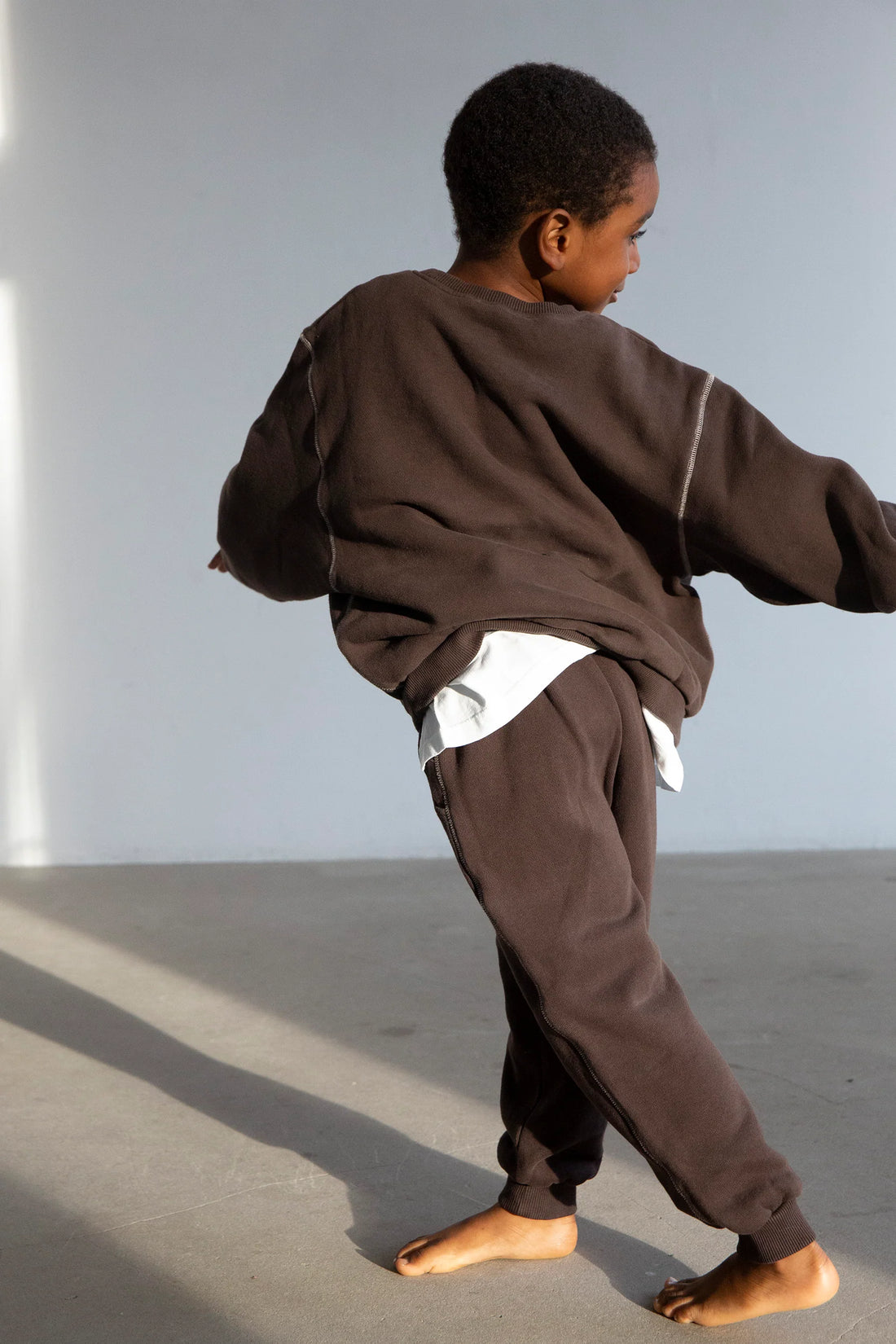 Ame sweatpants - Coffee