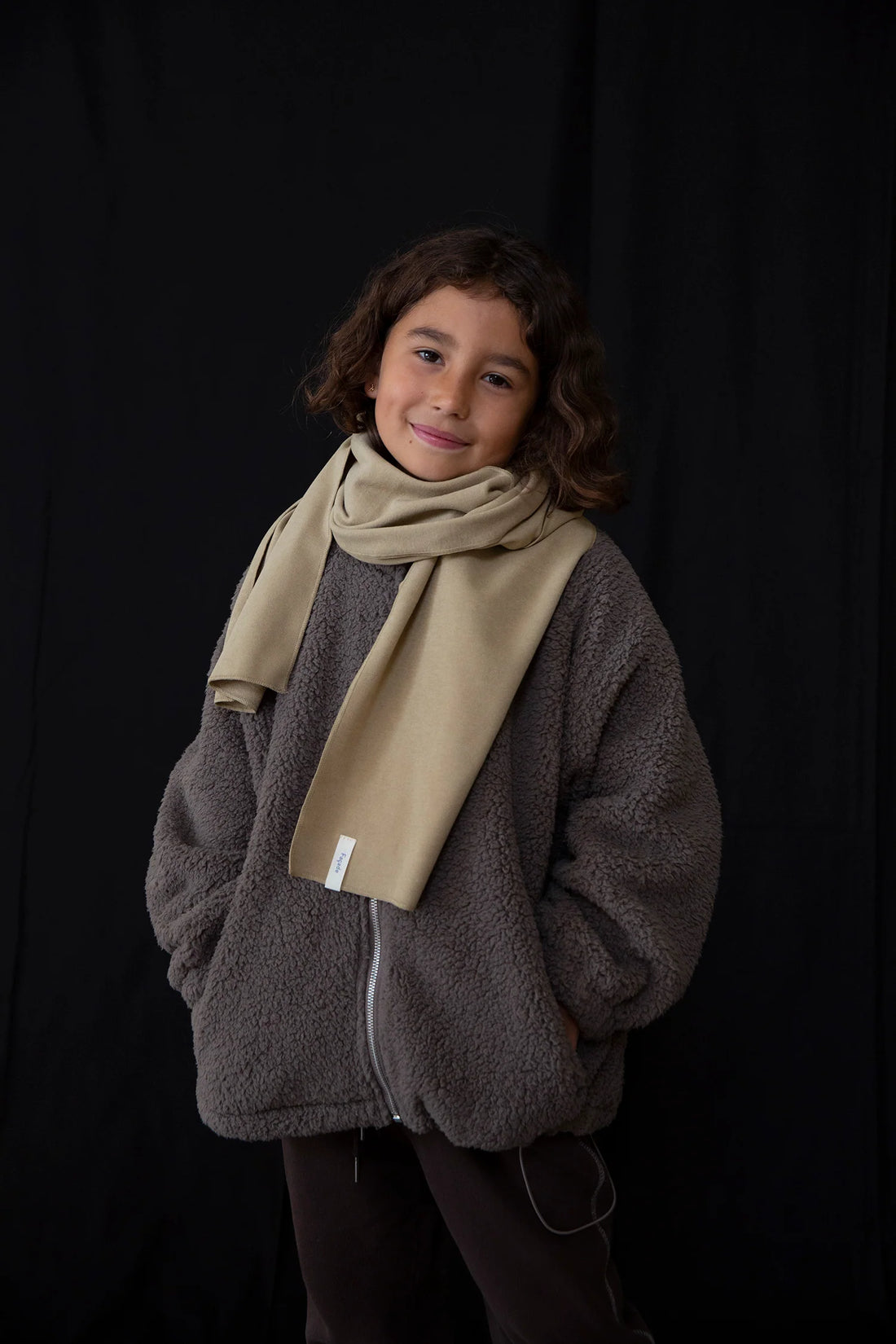 Ensui soft scarf - Latte