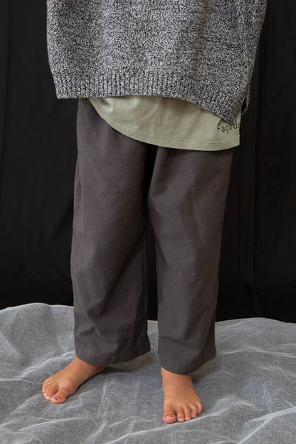 Rokku soft sidewalk pants - Asphalt