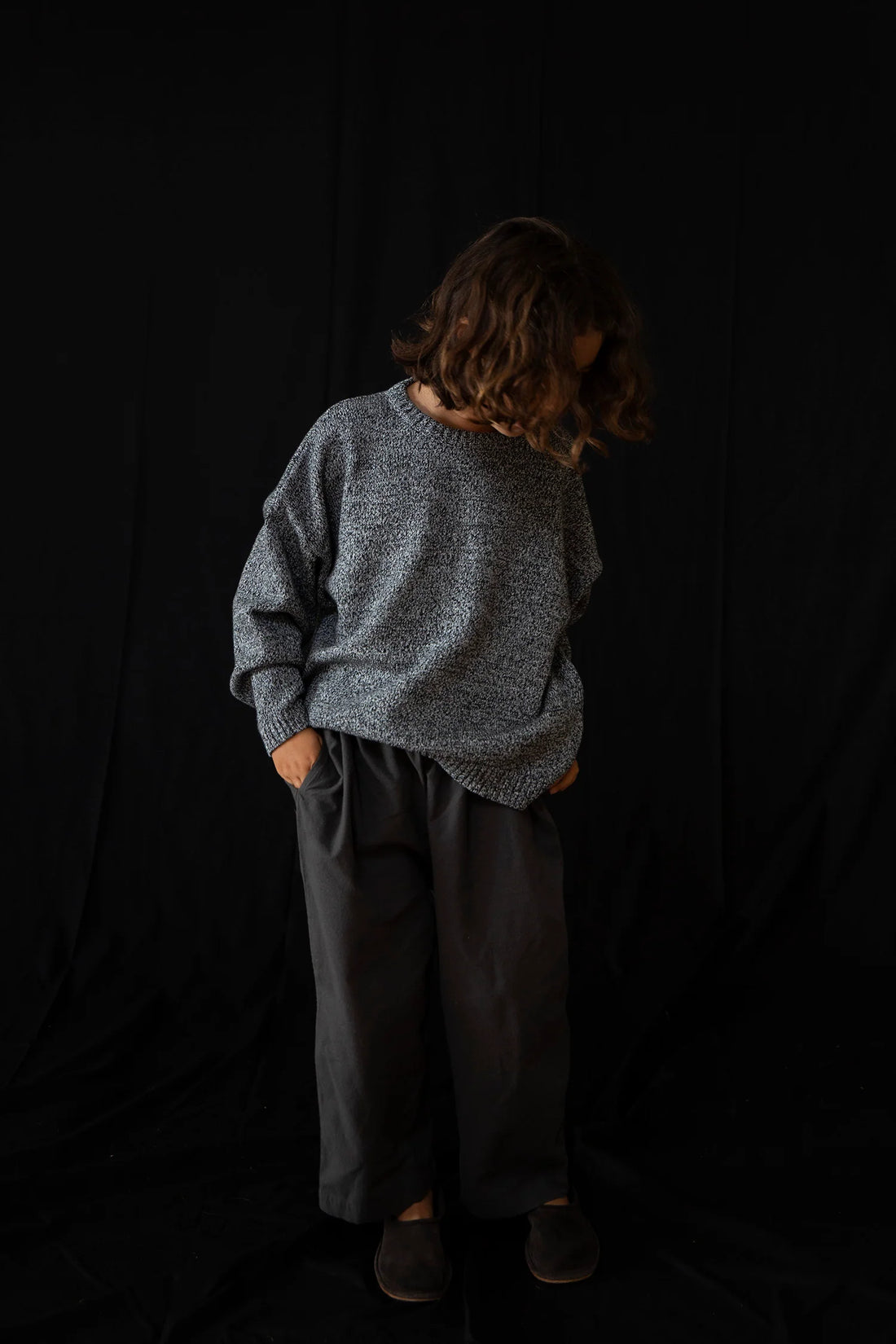 Rokku soft sidewalk pants - Asphalt