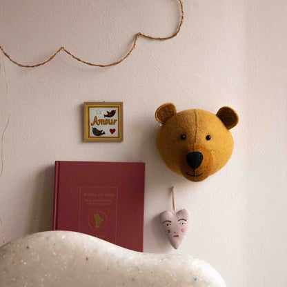 Animal Head Mini Bear Cub