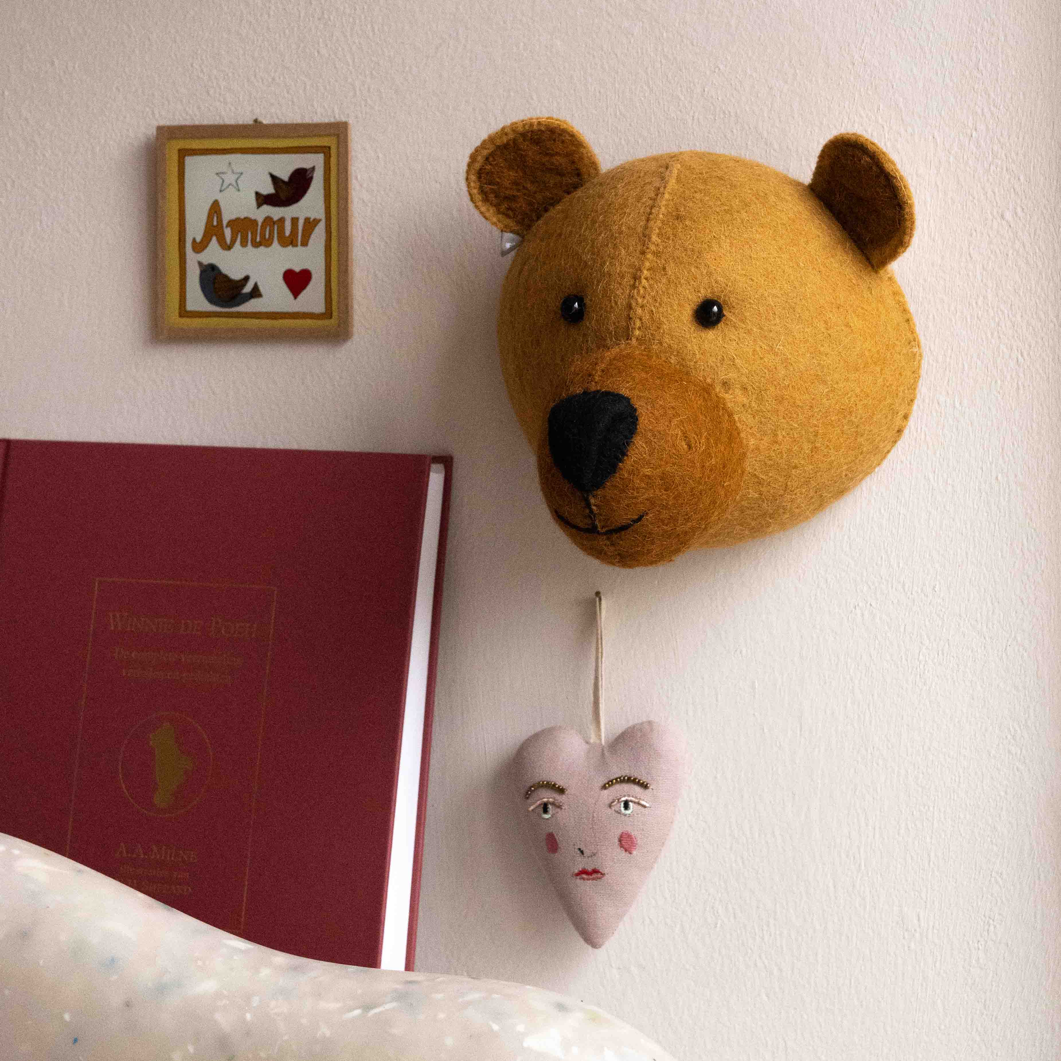 Animal Head Mini Bear Cub