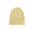 Hvid Fonzie Beanie Newborn Light Yellow – merino wool beanie