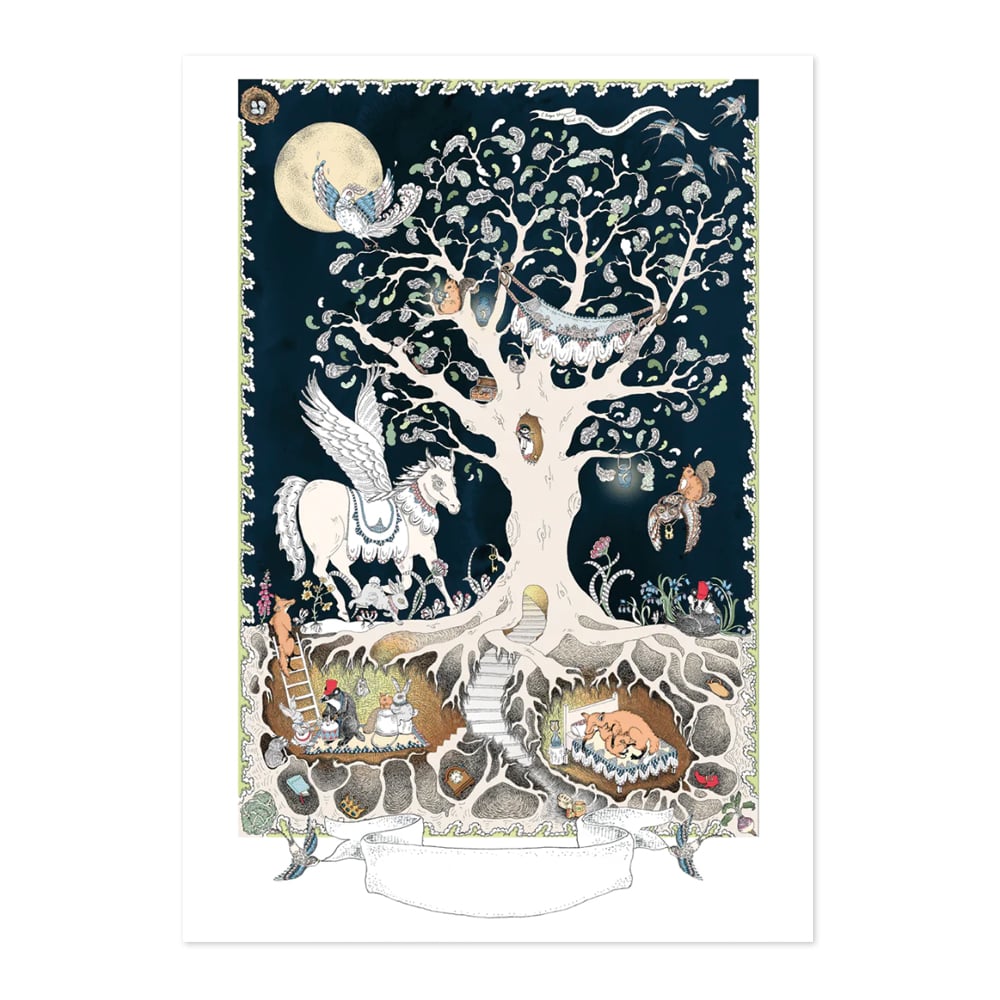 Forivor Birthposter Enchanted Forest