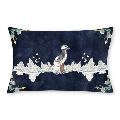 Reversible Pillow Cover The Water Mirror - BirdHumans