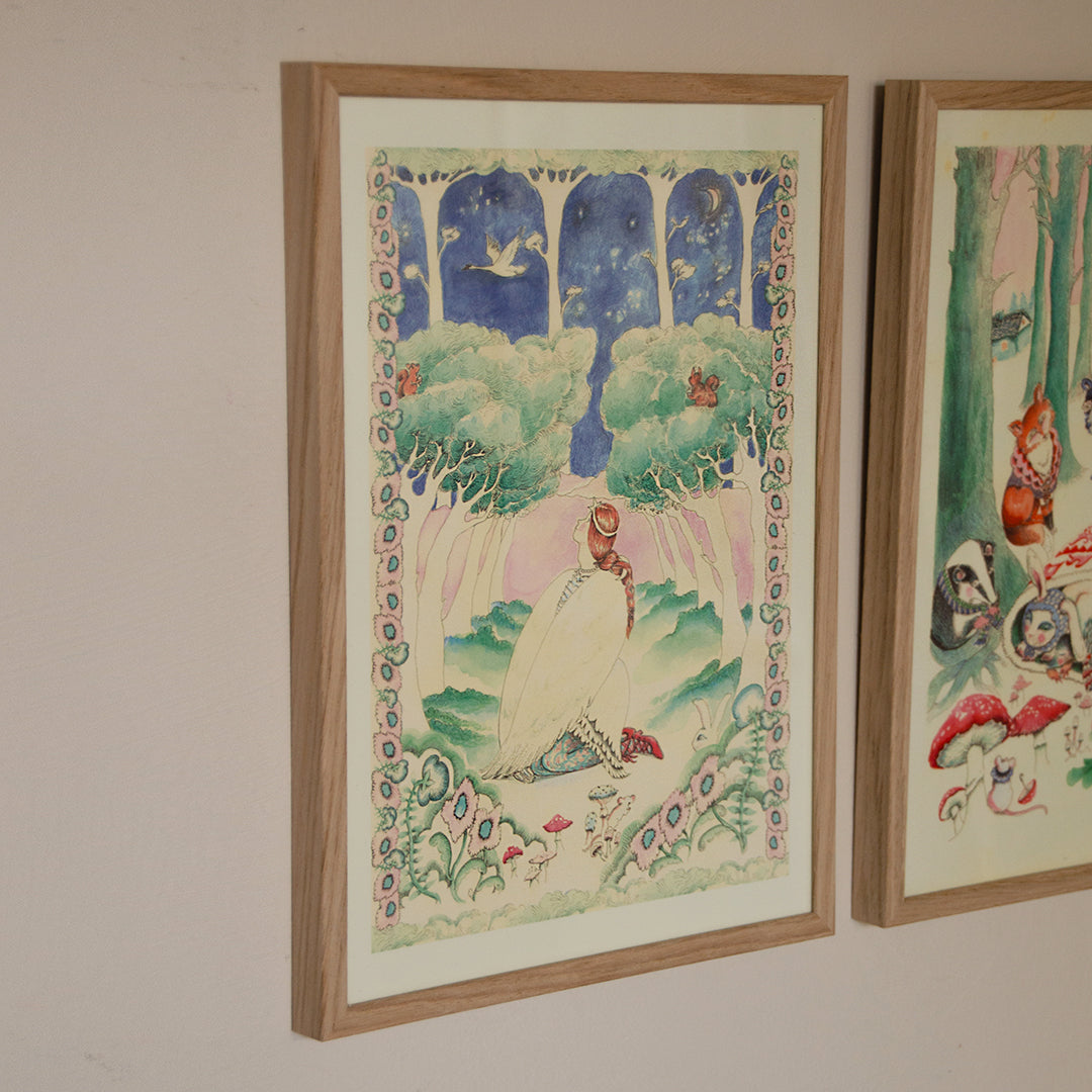 Wild Swans Fine Art Print