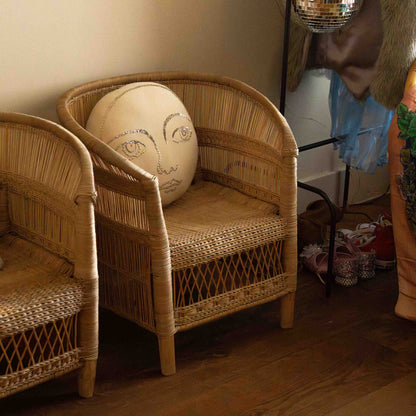 Full Moon Face Pillow