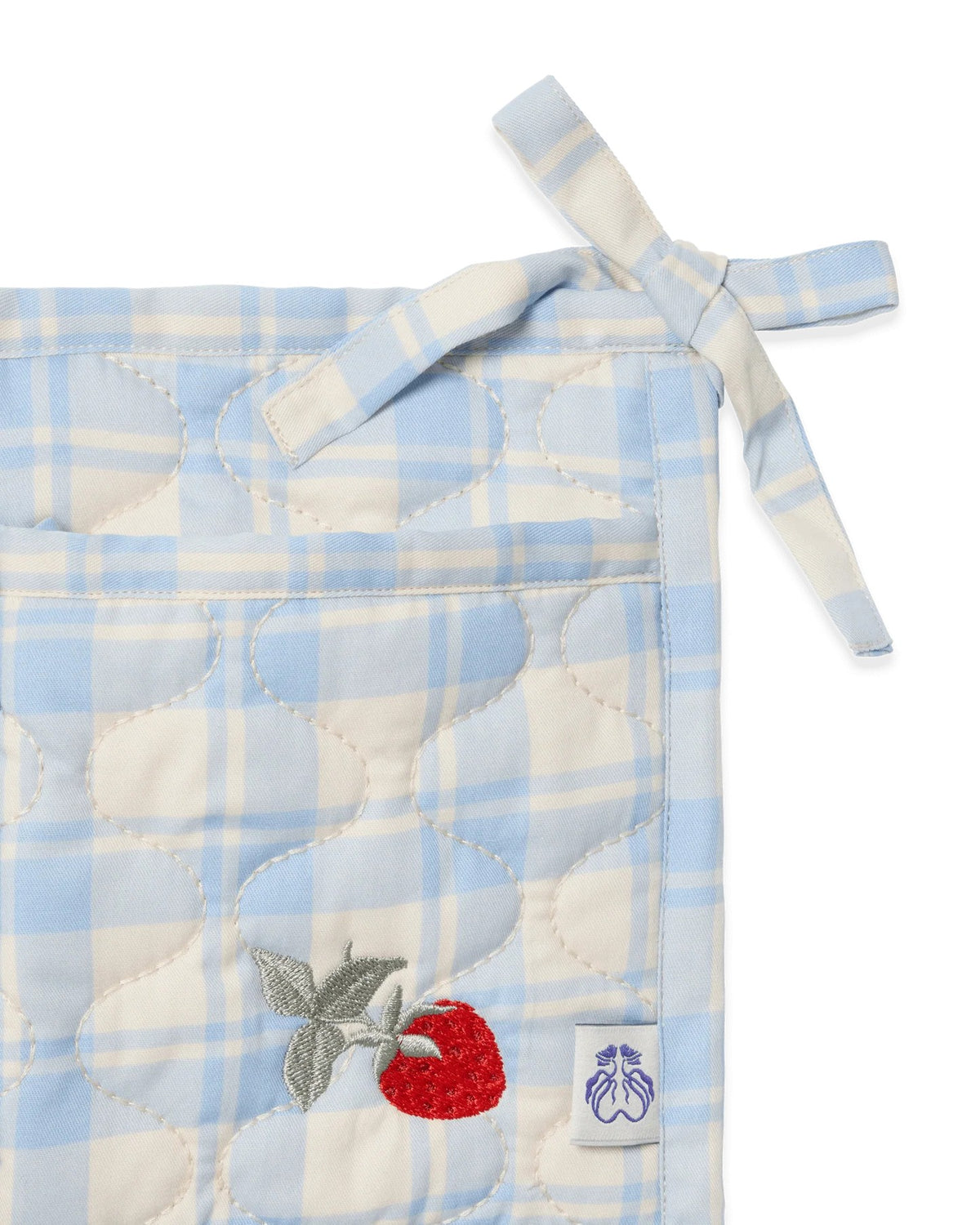 Bed Pocket Plaid Sky – product photo